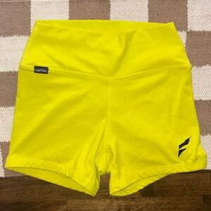 Flag Nor Fail Bright Yellow Athletic Shorts